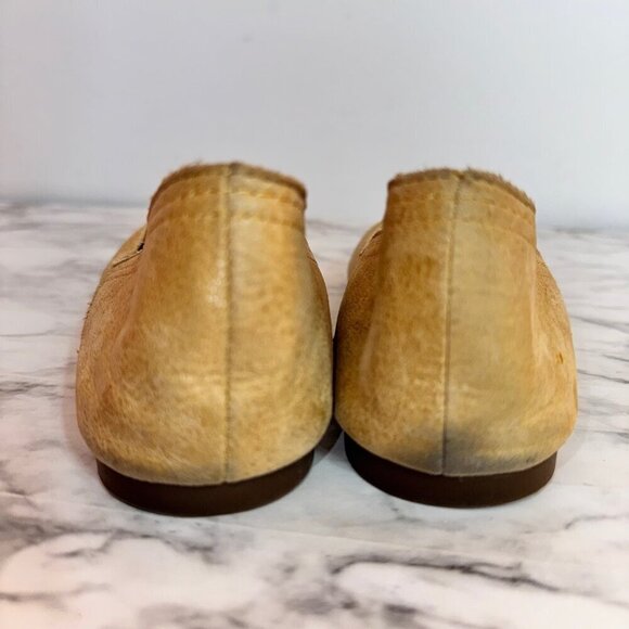 Lucky Brand Women's Tan Leather Upper Alba Flats size US 7M - Picture 6 of 8